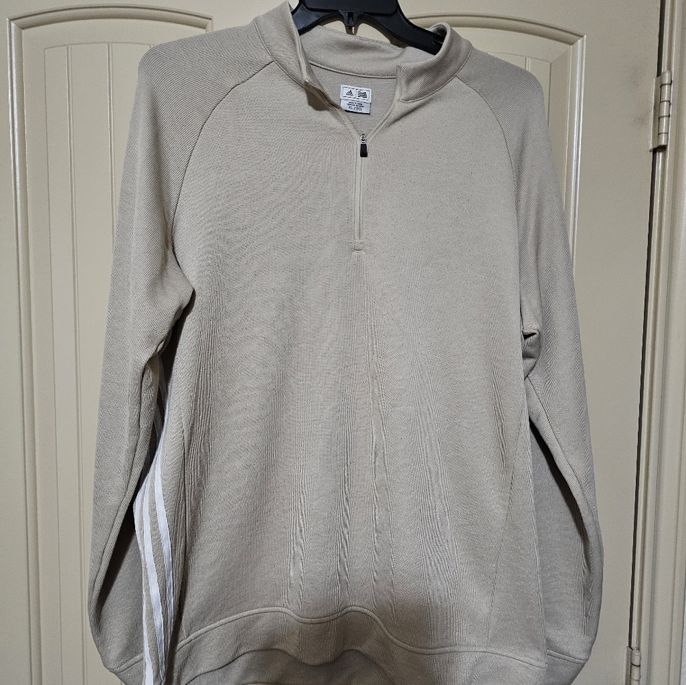 Men's Addidas Pullover 1/4 Zipper Shirt